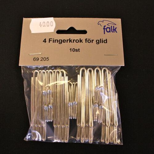 Sytillbehör - 4 fingerkrok för glid