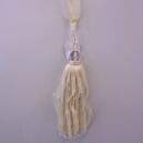 Organza creme tofs