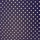 Dots Navy, akrylattyg