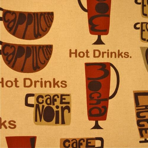 Gardintyger - Cafe latte
